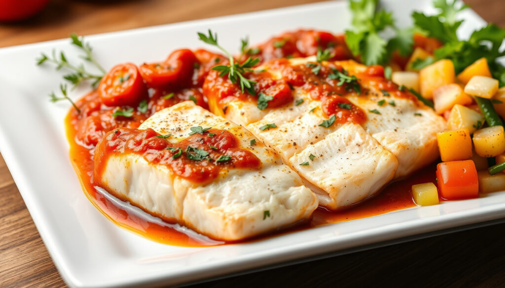 Discover the Ultimate Salmon Delight: Irresistible Salmon in Savory Spanish Tomato Sauce