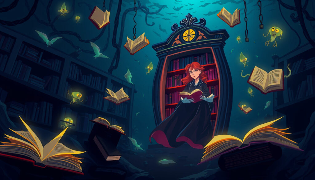 Discovering the Mysterious Librarian from the Black Lagoon: Tales of Spooky Stories and Hidden Adventures