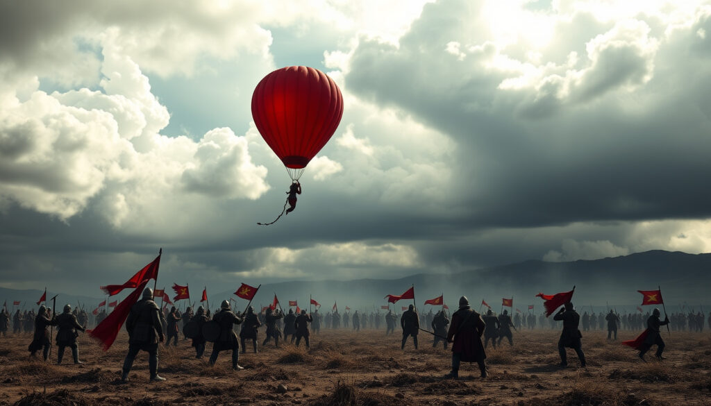 Unraveling the Mystery of the Barbarians' Red Balloon: A Symbol of Rebellion and Transformation
